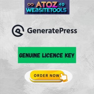 GeneratePress Premium License Key Activation | 1 Year Autu Update