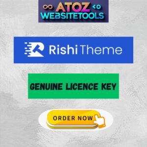 Rishi Theme License Key Activation | Lifetime Update.