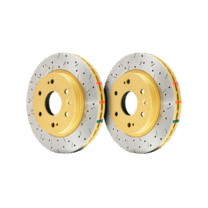 DBA Drilled and Slotted 4000 XS Brake Rotor