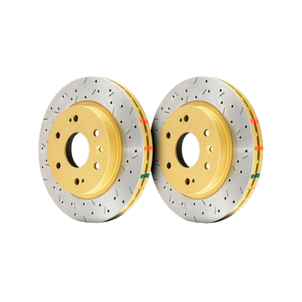 DBA Drilled and Slotted 4000 XS Brake Rotor